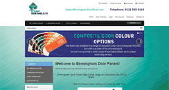 Desktop Screenshot of birminghamdoorpanel.com